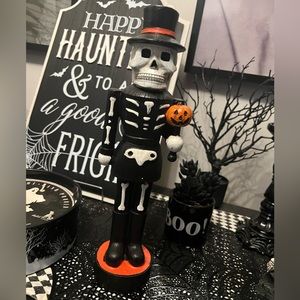 Skeleton Nutcracker Table Decor